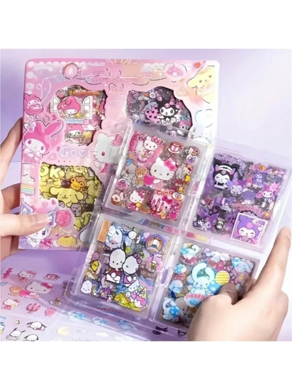 Hello Kitty & Friends Sticker Pack 100+ Cute Waterproof Stickers Scrapbook